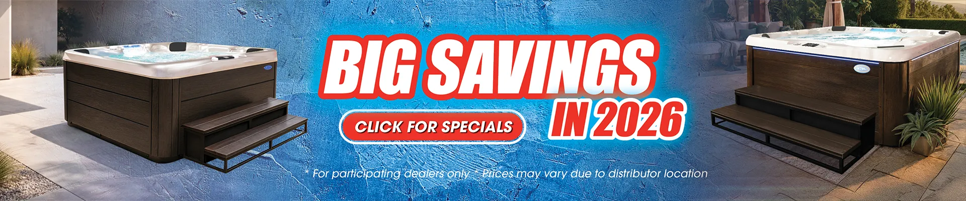 Calspas hot tub being used in a family setting - Garden Grove