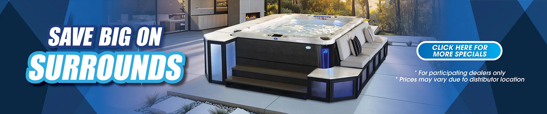 Calspas hot tub being used in a family setting - Garden Grove