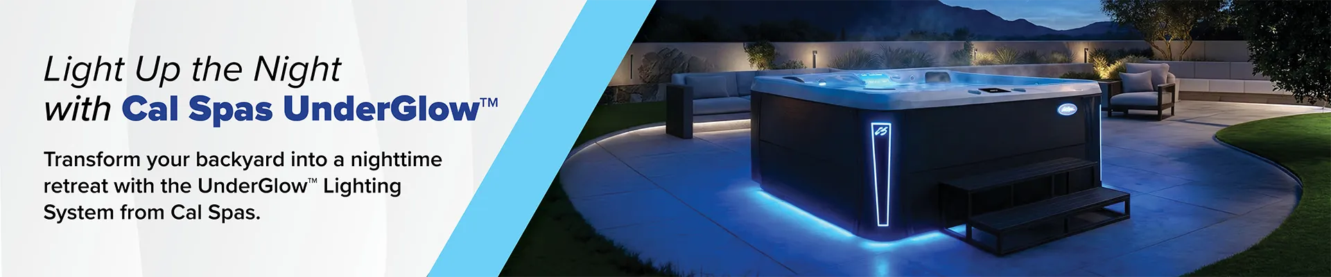 Calspas hot tub being used in a family setting - Garden Grove